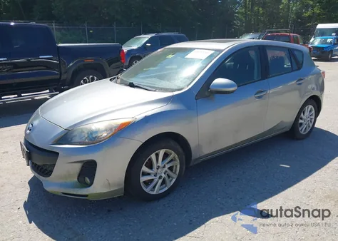 2012 Mazda Mazda3 I Touring from USA, damaged, VIN JM1BL1L88C1684205